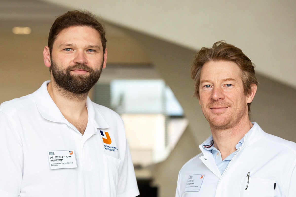 Dr. Philipp Ronstedt und Christian Wegmann